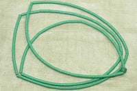 3mm Green New Plastic Disk Beads