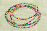 3mm Mixed Colors "Vinyl" Beads