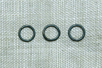 5mm Oxidized Sterling Soldered Jump Ring