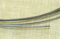 Oxidized Sterling Silver Wire, 24 Gauge 1/2 hard