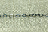 Tiny Flat-Link Oval Chain