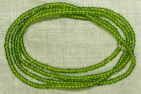 Light Green Transparent Seed Beads, 12º