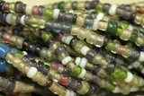 Irregular Vaseline Colors Seed Beads, 6º
