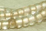 Czech Clear seed beads, 6º