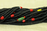 Black 8º Glass Seeds Beads