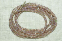 Transparent Opal Pink Seed Beads, 8º