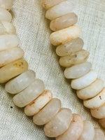 Ancient Quartz and Carnelian Stone Discs