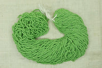 HUGE Hank of Vintage 14º Green Seed Beads