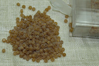 11° Vintage Venetian Gold Matte Seed Beads
