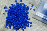 11° Vintage Venetian Navy Blue Seed Beads