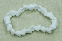 Funky White German Glass Beads