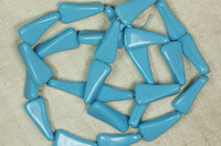 Vintage Japanese Glass Beads - Powder Blue 